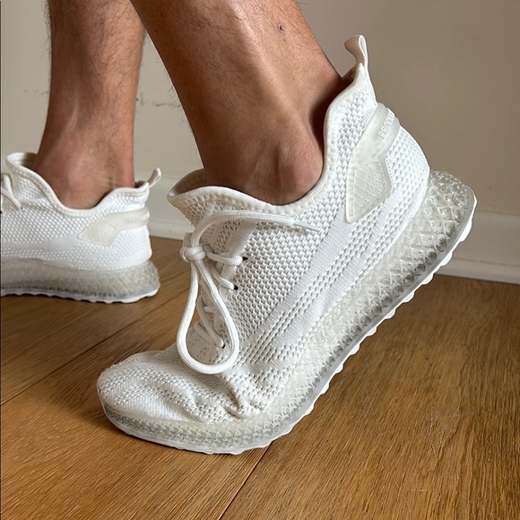 PONY Men's White Knit Sneakers – Size 10.5, Excellent Condition - Picture 2 of 10